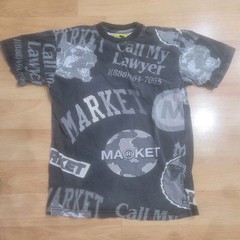 Chinatown Market “Call My Lawyer” All Over Print T-shirt Men’s Size Small