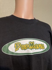 NEW Vintage 90’s POP MAFIA Black Long Sleeve Shirt Size XL Men’s Hanes Beefy-T