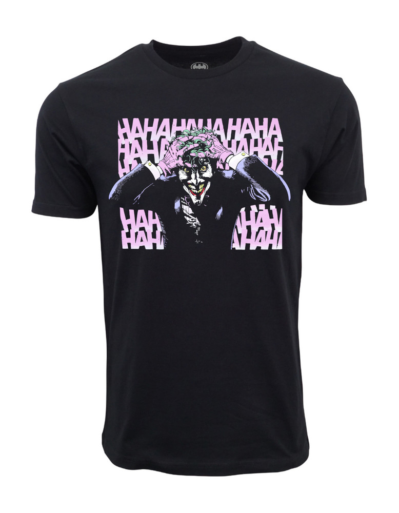 1989 BATMAN THE JOKER GRAPHIC BLACK T SHIRT