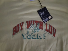 BTS Boy With Luv Oh Yeah Yellow T-Shirt Adult Size Large
