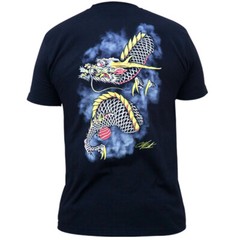 LAST CHANCE! Black Market Art Tee From The Ashes Custom Japanese Tattoo Dragon