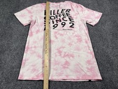 Dutch Bros Coffee Shirt Adult Medium Short Sleeve Pink White 1992 Classic Casual