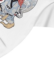 Niepce Men’s Shiba Inu Graphic Tee Japanese Streetwear Short Sleeves T-Shirt