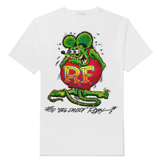 ED ROTH RAT FINK ORIGINAL WHITE TSHIRT
