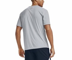 Under Armour Men’s V-Neck Tech 2.0 Short Sleeve Grey Silver T Shirt 1327969 011