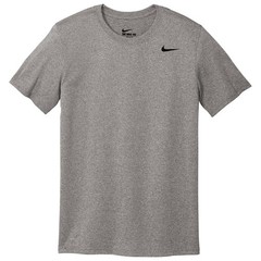 Nike Training Gray DV7299-091 Team rLegend Tee – Carbon Heather Short Sleeve Tee