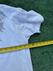 Ford Mustang Boss 302 White T-Shirt XL Promo Tee Muscle Car Graphic Tee Flaw