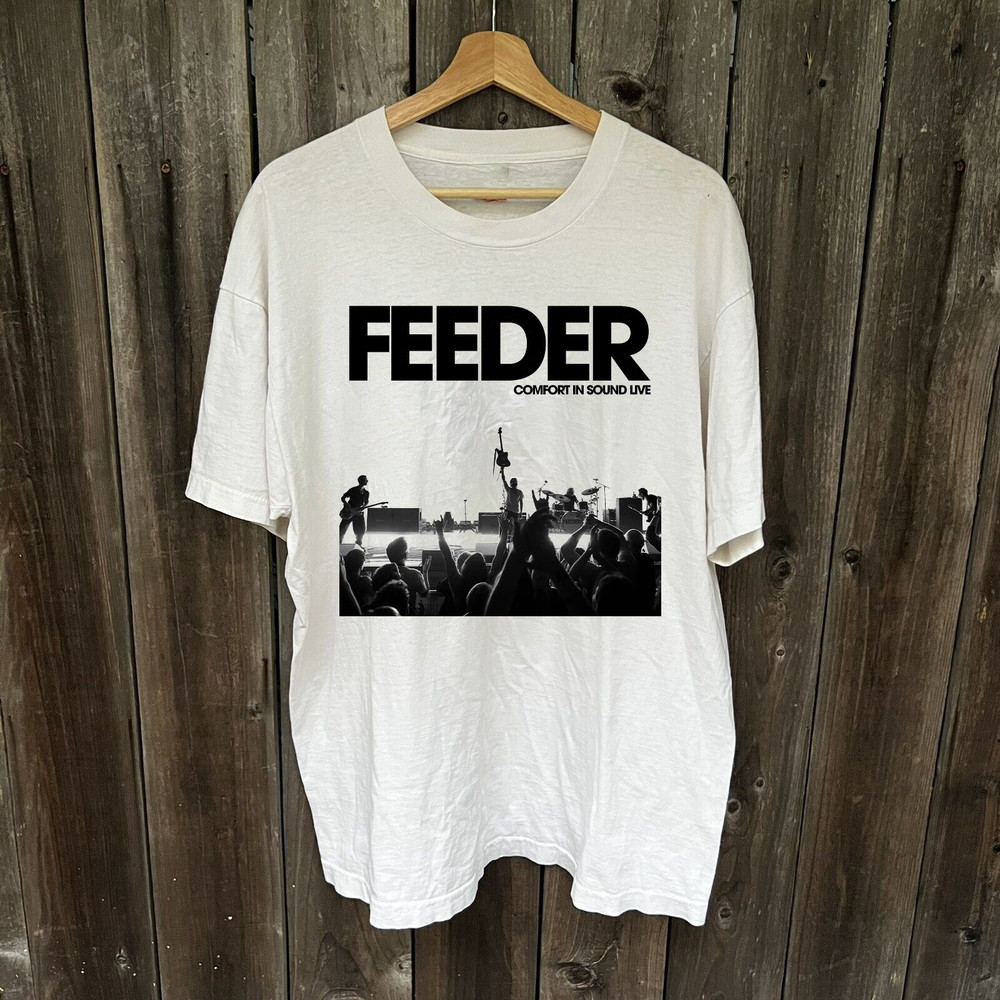 Feeder Comfort In Sound Live T-Shirt Full Size Cotton DI1459