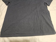Vince Men’s Henley Short Sleeve T-Shirt Size Large Black 3 Button Classic