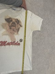 Vintage Wrestling Shirt 1987 Matilda Mascot British Bulldogs Tag Team WWF WWE