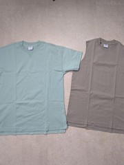 Gymshark Men’s T-Shirt Tank Top Bundle Lot of 2 Green Beige Gym Workout Size XS