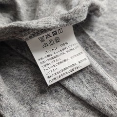 Whitesville Quali-T Heavyweight Gray Cotton Short Sleeve T Shirt Medium Japan