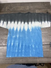 Vintage The Doors Shirt Medium Waiting for the Sun Liquid Blue Tour Concert Y2K