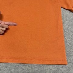 Vintage JNCO Jeans Shirt Pocket T Adult One Size Orange USA Made Mens XL 90s Y2K
