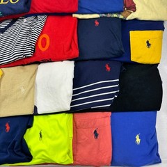 Wholesale Lot of 25 Ralph Lauren Men’s T-Shirts (Assorted Sizes)