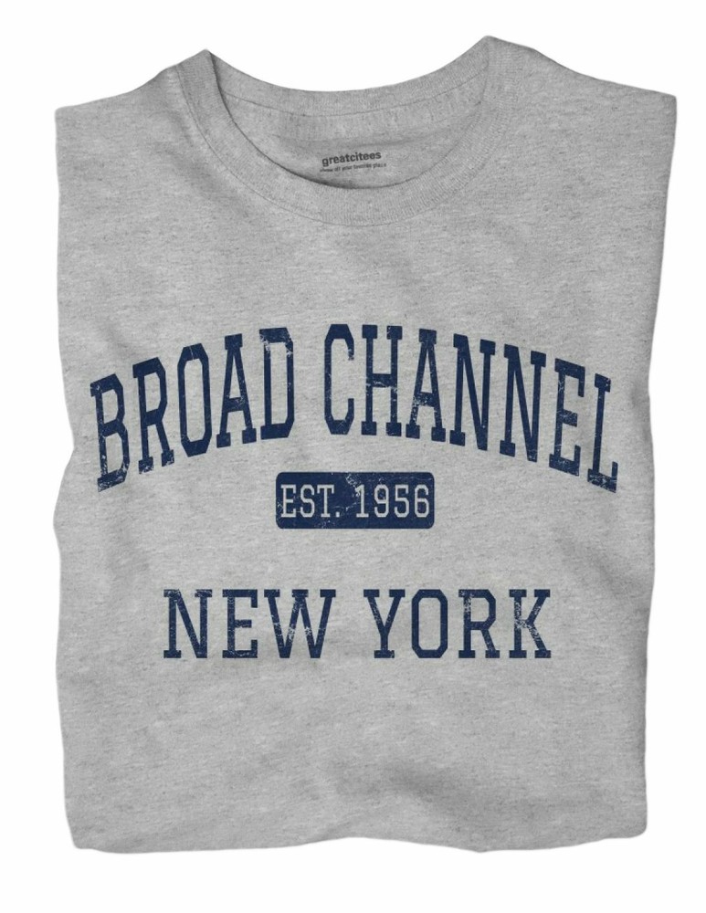 Broad Channel New York NY T-Shirt Queens EST