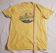 Port and company San Francisco California Men’s Large Short Sleeve T-Shirt. 1850