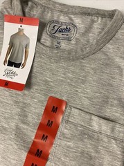 NEW Jachs New York Men’s Custom Linen Tri-Blend MEDIUM T-Shirt Tee GRAY Crewneck