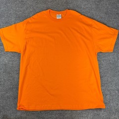 2 NEW PROCLUB HEAVY WEIGHT T-SHIRT ORANGE/BROWN PRO CLUB BLANK 2XL 2PC