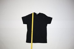 Gildan Heavy Cotton Mens Medium Blank Tee Black T-Shirts Lot Of 12