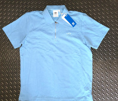NEW MEN’S ADIDAS ORIGINALS WAFFLE TREFOIL POLO SHIRT ~SIZE 2XL #IG22