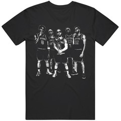 New York Champion team celebration portrait Jalen Brunson Gift Graphic v2 T Shir