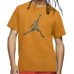 Nike Air Jordan Jumpman Mens Tee Shirt Orange Size S-2XL Casual Sportswear Top