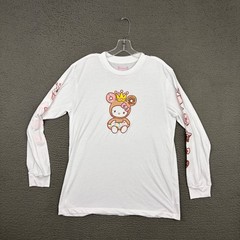 tokidoki x Hello Kitty Shirt Adult Large White Graphic Cute Long Sleeve Cotton