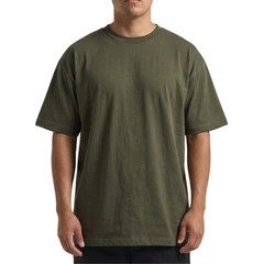 Shaka Wear 6.0 oz Active Short Sleeve T-Shirt (Black/White)