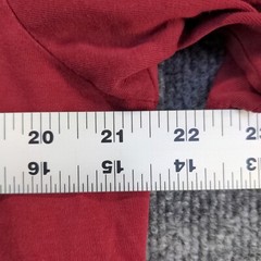 Nike Dri Fit Men’s T Shirt Red Size L PolyCotton Triangle Logo