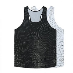 Men Tops Regular Fit Vest Trendy Streetwear Summer Shirts Square Neck Clubwear