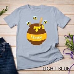 Honey Pot Cute Bee Buzzing Beehive Flying Funny Beekeeping Unisex T-shirt