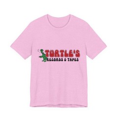Vintage Turtles Record & Tapes Store Logo Unisex Jersey Short Sleeve T-Shirt