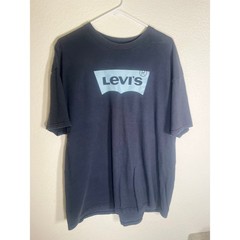 Levi’s men’s XXL blue T-shirt w/design-used good condition
