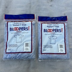 Fruit of The Loom T-Shirts Men’s XXL Vintage Bloopers Irregular Gray *2 Packs*