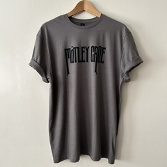 Motley Crue T-Shirt 100% Lightweight Cotton NEW Black Mens Unisex Fit Size S-XL