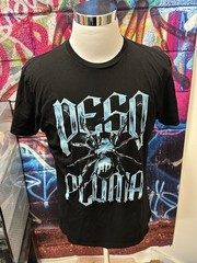 Peso Pluma Double P Spider Tour Shirt Size Large