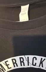 Amerrickan Live Love & Be Happy shirt XL Zack Merrick All Time Low