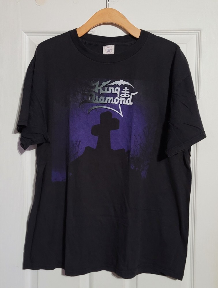 Vintage 1996 King Diamond Graveyard T-Shirt Size XL