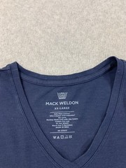 Mack Weldon Cotton Blend S/S Tee Shirt (Men’s XXL) Blue