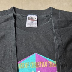 Vintage 90s Catholic Apostle’s Creed Double Sided Tshirt Size XL