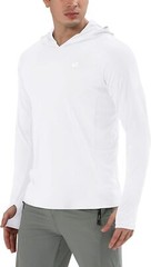 Men’s UPF 50+ Quick-Dry Rash Guard Long Sleeve Swim Fishing Shirt