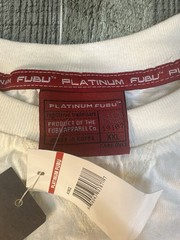 NWT Platinum FUBU XXL Fat Albert Long Sleeve Tee 2000s Rare Y2K Hip Hop VTG