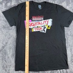 WWE Rhea Ripley Brutality Tour Mami’s Back Black Graphic T-Shirt Mens XL