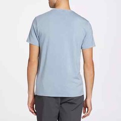 VRST Men’s Essential Acid Wash Pocket Tee, Muted Denim, S