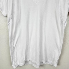 Thompson Tee Mens XL Sweatproof Undershirt LOT OF 2 V-neck White 100% Cotton