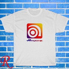 New Ampeg Music Logo Black/Grey/Navy/White Size S-5XL Unisex T-Shirt