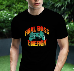 FINAL BOSS ENERGY (GAMER) T-Shirt Sizes S-5XL