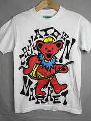 Chinatown Market x Grateful Dead Logo Collab T-Shirt Adult S SMALL White RARE