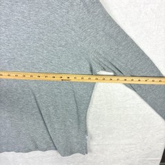 NN07 No Nationality Shirt Mens 2XL Gray Waffle Knit Thermal Preppy Outdoor